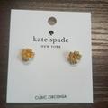 Kate Spade Jewelry | Kate Spade Single Flower Earring | Color: Gold | Size: Os