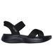 Skechers Women's Slip-ins: Ultra Flex 3.0 - Never Better Sandals | Size 7.0 | Black | Textile | Vegan | Machine Washable