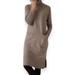 Athleta Dresses | Athleta Alpine Turtleneck Sweater Dress Merino Wool Cashmere Size Small Tall | Color: Tan | Size: S