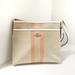 Coach Bags | Coach Varsity Striped Canvas File Bag Shoulder Bag F73157 Creamorange | Color: Cream/Orange/Red | Size: Os