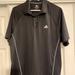Adidas Shirts | Adidas Mens Climalite Black Golf Short Sleeve Polo Shirt Size Large Lightweight | Color: Black | Size: L