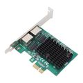 PCIe Gigabit Network Card, 2.5G Gigabit RJ45 Port Gigabit Ethernet PCI Express Network Card, 100/1000Mbps High Speed Ethernet Card for Windows 7 8 10 11