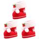 Healeved 9 Pcs Red Gift Bags Candy Gift Bags Candy Stockings Santa Gift Bags Christmas Candy Bag