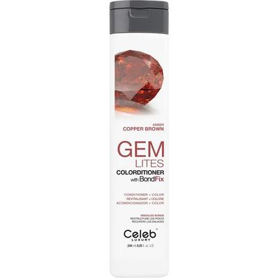 Celeb Luxury Colorditioner Amber - Tiefkupferbraun 244 ml Schwarz Image