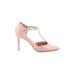 Halogen Heels: Pumps Stiletto Chic Pink Solid Shoes - Women's Size 9 - Pointed Toe