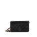 Chanel Leather Shoulder Bag: Black Bags