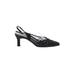 VANELi Mule/Clog: Black Solid Shoes - Women's Size 8 - Almond Toe