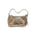 MICHAEL Michael Kors Satchel: Metallic Gold Solid Bags