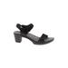 Naot Sandals: Black Solid Shoes - Women's Size 42 - Open Toe