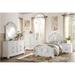 Selena 4 Piece White Modern Panel Bedroom Set