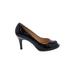 Cole Haan Nike Heels: Slip On Stilleto Cocktail Party Black Print Shoes - Women's Size 9 - Peep Toe