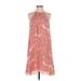 MICHAEL Michael Kors Cocktail Dress - Popover: Red Batik Dresses - Women's Size Small