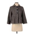 MICHAEL Michael Kors Jacket: Brown Tweed Jackets & Outerwear - Women's Size Small