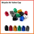 Aluminum Bicycle Tyre valve Dustproof Bike Valve nozzle Cap Colors MTB Road Mountain Inner Tube