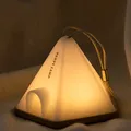 Camping Lantern Tent Shaped Led Tent Lantern Night Light Ambience Light Camping Lights Portable