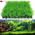 Ornamenti per acquari acqua artificiale plastica erba verde pianta prato acquario acquatico acquario
