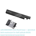 DVD ODD Optical Drive Front Panel Bezel Cover + Eject Lock Latch for Dell Latitude E6320 E6420 E6520