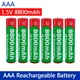 AAA Battery 1.5V rechargeable AAA battery 8800mAh AAA 1.5V New Alkaline Rechargeable battery for led