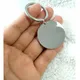 10PCS Blanks Pet Dog ID Tag Round Mirror Polish Stainless Steel 35mm Pet ID Dog Cat Tag Pendants