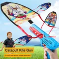 Lanceur de cerf-volant volant pour enfants jeu de sport pour enfants catapulte Gunman jeux de