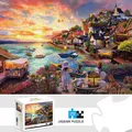 Puzzles de lac d'été pour adultes et enfants jeux de décoration d'intérieur sol amusant en