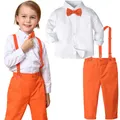 Ensemble de Tenue d'Halloween pour Bébé Garçon Vêtements Imbibés pour Enfants Cadeau de ixpour