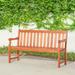 Red Barrel Studio® Garden Bench, Wood | 35 H x 57 W x 22 D in | Outdoor Furniture | Wayfair B46479FA95E7485CA8742BC365AE1060