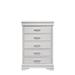 Red Barrel Studio® 5 Drawer Chest Wood in White | 48.25 H x 31.5 W x 15.75 D in | Wayfair FF5F0E0C74184463AB90C6355286CAD7