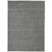Gray 180 x 144 x 0.3 in Area Rug - Minori Casa Arya Solid Color Hand Loomed Wool Blend Area Rug in Light Wool | 180 H x 144 W x 0.3 D in | Wayfair