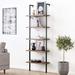 Latitude Run® 72.5" H x 23.6" W Iron Ladder Bookcase in Black | 72.5 H x 23.6 W x 5.9 D in | Wayfair 9B9FDE89539247EDA25EC4BC314C0E77