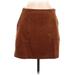 Banana Republic Casual Skirt: Brown Solid Bottoms - Women's Size 6