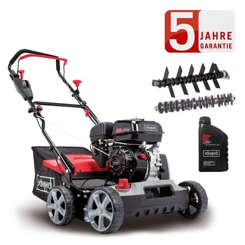 Scheppach - Profi Benzin Vertikutierer SC50VARIO, 40cm Breite, 4kW, 17 Messer + Öl Image