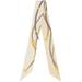 Beige Greca Nautical Silk Scarf