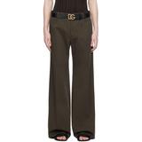 Dolce&gabbana Brown Tailored Trousers