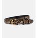 Jane 20mm Snake-effect Leather Belt