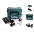 Makita - Fresatrice multifunzione a batteria senza spazzole drt 50 rtj 18V + 2 batterie da 5,0 Ah +