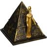 Design Toscano - Egiziano Décor Trinket - Egiziano dea Iside Piramide Jewelry Box - Statue egizie