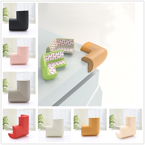 10 Stück / Packung Anti-Kollisions-Eckenschutz Kindertisch Bett Eckenschutz Babyschutzkante und Eckenschutz Schaumstoff Image