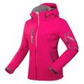 Damen Softshelljacke für Wanderer Wasserdichte Wanderjacke Regenjacke Vlies Softshell Winter Draussen warm Wasserdicht Atmungsaktiv Leichtgewichtig Oberbekleidung Windbreaker Windjacke Regenmantel