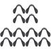 12 Pcs Riding Eyeglass Frame Pads Glasses Nose Protector Pads Adjustable Nose Pads for Cycling