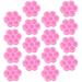 Pink 300 Pcs Pp Eyelashes Supplies Cosmetic Accessories Tile Flower Glue Cup Shape