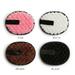 4 Colors Makeup Remover Pads Reusable Oval Soft Facial Cleaning Puffs Towels Double-Side Washable Make Up Removing Cloth Microfiber Multi-function White Pink Brown Black