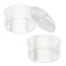 2pcs Stackable Belt Organizer with Lid Acrylic Clear Watch Organizer Jewelry Organizer Box