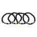 4 Pcs Anklet Magnetic Bracelet Wear-resistant Chain Decor Bracelets for Men Adorn Decorative Foot