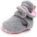 Newborn Infant Baby Girls Boys Warm Fleece Winter Booties First Walkers Slippers Shoes