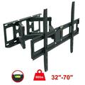 LEADZM 32-70 Inch Double Pendulum Large Base TV Stand Tmds-101 Bearing 50Kg/Vese600*400/Upper And Lower-10~ 10Â°