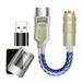 WINDLAND USB C to 3.5mm Sound Adapter USB C Headphone Adapter 32bit 384KHz CX31993 DAC Chip Headphone Amp Headphone Adapter