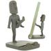 Mobile Phone Holder Cellphone Stand Tablet Home Decoration Easter Man Abstract Sculpture Resin