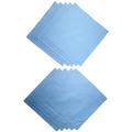 10-Pack Simply Good Premium Grade Media Disc Cleaning Cloths - 8 x 8 - Perfect For CD s DVD s and BLU-Rays
