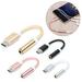 Type-C To 3.5mm Headphone Data Cable Cable Charging Audio Braided TPE 2 In 1 Audio Adapter